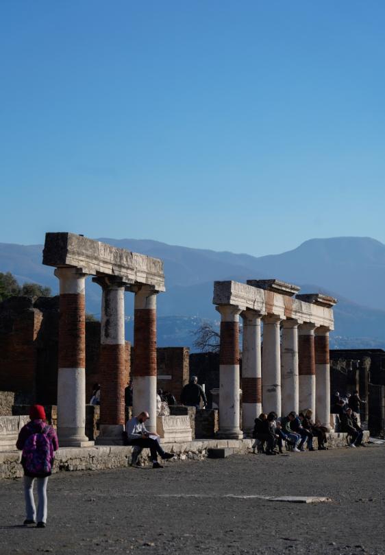 From Sorrento: Pompeii 2h group tour with an archaelogist + express ticket + train tickets-15