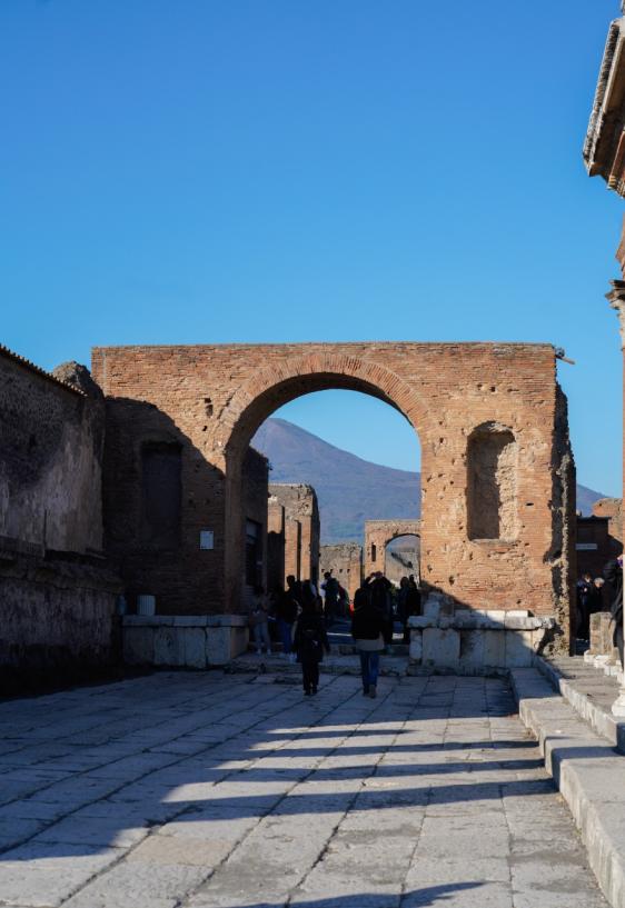 From Sorrento: Pompeii 2h group tour with an archaelogist + express ticket + train tickets-14