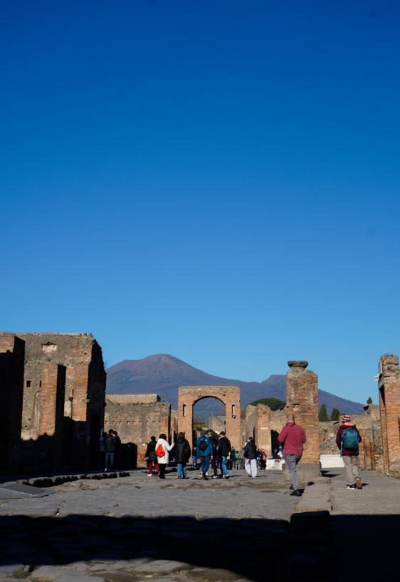 From Sorrento: Pompeii 2h group tour with an archaelogist + express ticket + train tickets-12