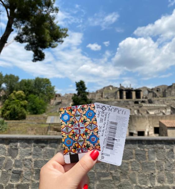 Pompei: Carnet d'ingresso plus + mappe + 1 libro (min. 5 pax)